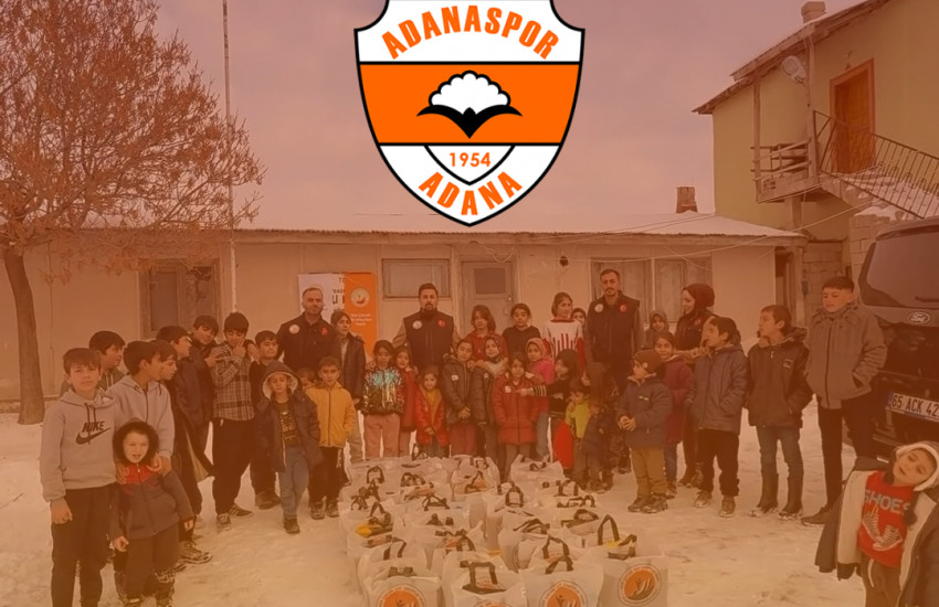 Adanaspor’dan Anlamlı Yardım Projesi: "Her Çocuk Bir Umuttur"