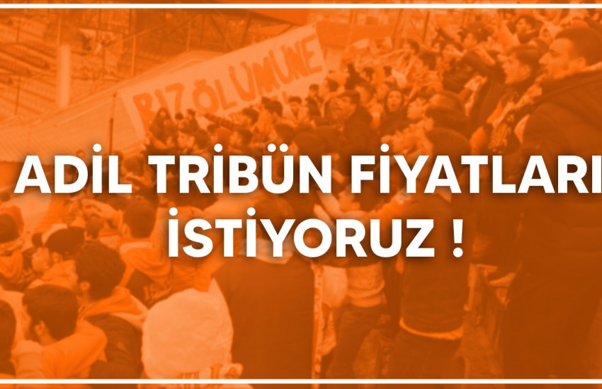 Deplasman Tribün Fiyatları için Çağrı: Futbol Herkes İçin!